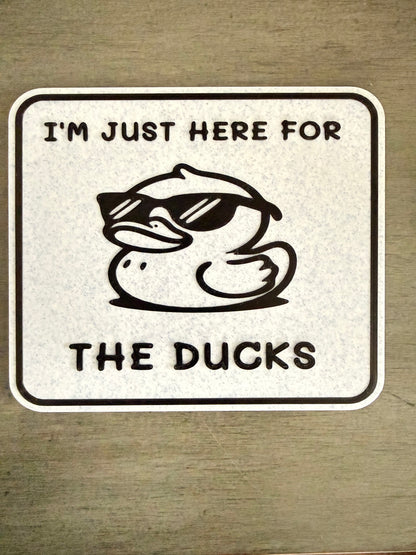 Ducks Magnetic Door Sign